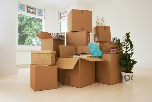 Professional van driver handling a small move in Streatham