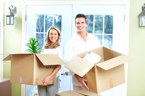 Local movers transporting furniture in Streatham
