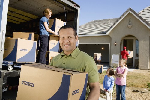 Organised removal van for home and office transport in Streatham